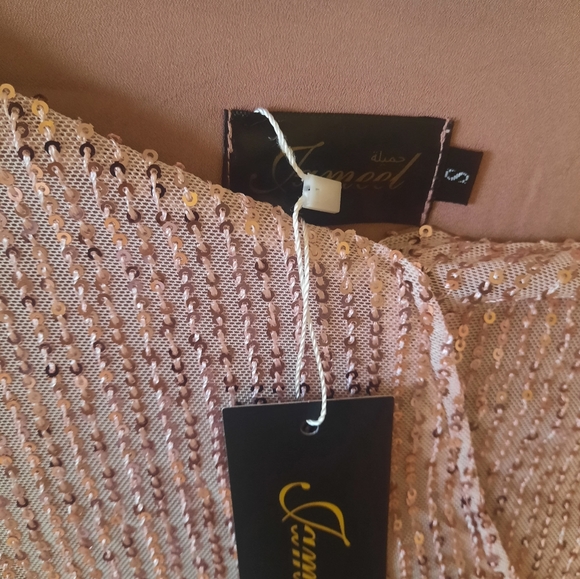 Dusty rose pink abaya modest dress - Picture 3 of 9